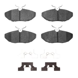 Jaguar VanDEN PLAS Brake Pads - Rear - R1 Concepts - R1 Euro Ceramic Pads - `03-`05